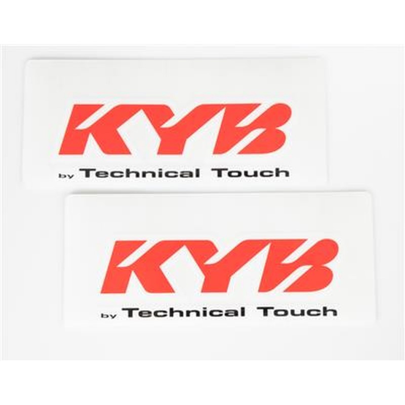 KYB OKLEINY ZAWIESZENIA PRZEDNIEGO (KYB TECHNICAL TOUCH) KOLOR CZERWONY