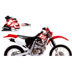 BLACKBIRD KOMPLET NAKLEJEK (OKLEIN) HONDA XR 250/400 '96-'04 ORIGINAL (17)