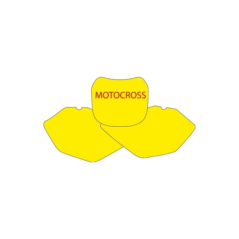 BLACKBIRD KOMPLET NAKLEJEK (OKLEIN) POD NUMER STARTOWY YAMAHA YZ 85 '02-'14 - WYPRZEDAŻ