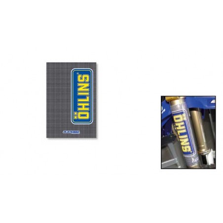 BLACKBIRD KOMPLET NAKLEJEK (OKLEIN) NA TELESKOPY OHLINS-CARBON 2 SZT.