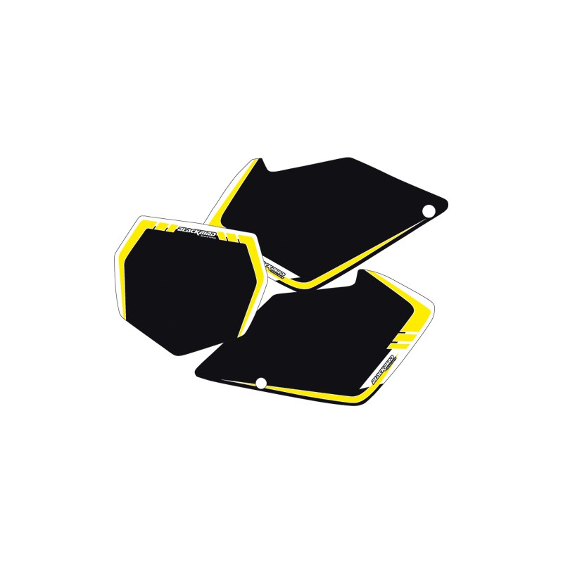 BLACKBIRD TŁA POD NUMERY STARTOWE SUZUKI RMZ 450 '08-'09 KOLOR CZARNY WYPRZEDAŻ