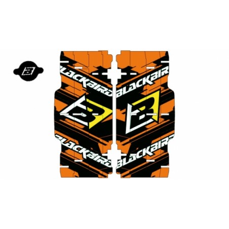 BLACKBIRD NAKLEJKI NA OSŁONĘ CHŁODNICY RAD LOUVER DECALS SX/SXF '07-'10 WYPRZEDAŻ