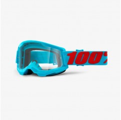 100 PROCENT (2022) GOGLE MODEL STRATA 2 SUMMIT CLEAR LENS KOLOR JASNY NIEBIESKI SZYBKA PRZEŹROCZYSTA