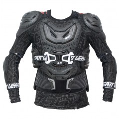 LEATT (2021/2022) OSŁONA KLATKI PIERSIOWEJ, ZBROJA NA SIATCE BODY PROTECTOR 5.5 BLACK KOLOR CZARNY ROZMIAR XXL