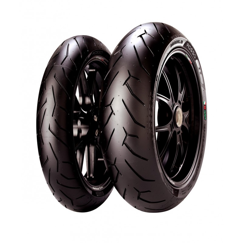 PIRELLI OPONA 180/55ZR17 DIABLO ROSSO II (73W) TL M/C TYŁ DOT 02/2022