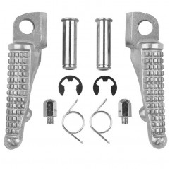 BIKETEC 2021/08 ZESTAW PODNÓŻKÓW KIEROWCY KOMPLETNY Z MOCOWANIAMI KAWASAKI ZX-6R '03-13, ZX 636 '03-06, ZX-10R '04-13, ZX-9R '98