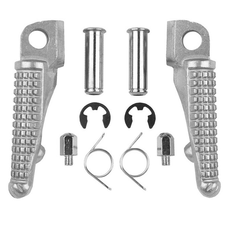 BIKETEC 2021/08 ZESTAW PODNÓŻKÓW KIEROWCY KOMPLETNY Z MOCOWANIAMI KAWASAKI ZX-6R '03-13, ZX 636 '03-06, ZX-10R '04-13, ZX-9R '98
