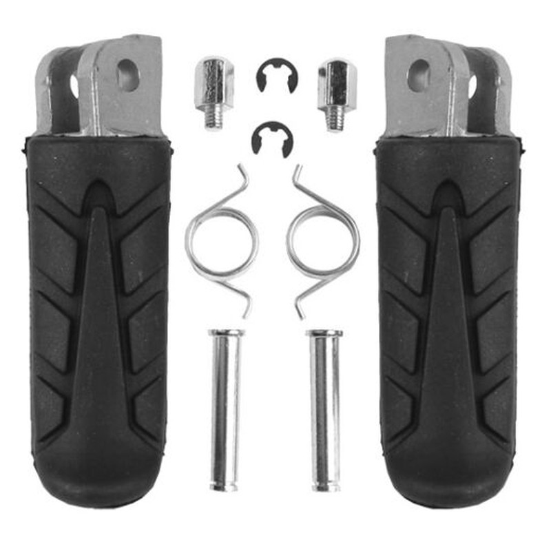 BIKETEC 2021/08 ZESTAW PODNÓŻKÓW KIEROWCY KOMPLETNY Z MOCOWANIAMI HONDA CBR 600 '95-98, NTV 650 '88-97, CB 750 '92-02, VFR 800 '