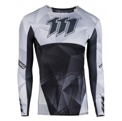 111 RACING KOSZULKA MOTO 111.1 - RAZOR BLACK KOLOR CZARNY/SZARY ROZMIAR XXL