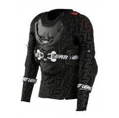 LEATT (2021/2022) OSŁONA KLATKI PIERSIOWEJ, ZBROJA 5.5 JUNIOR BODY PROTECTOR BLACK KOLOR CZARNY ROZMIAR S/M