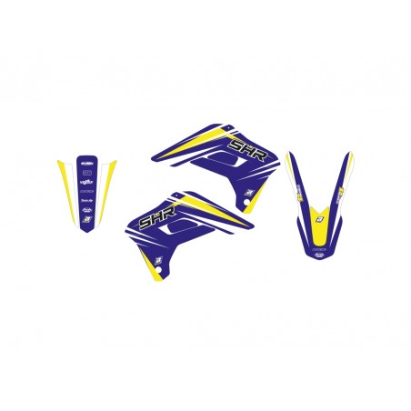 BLACKBIRD KOMPLET NAKLEJEK (OKLEIN) SHERCO SE/SEF '13-'16, DREAM 4