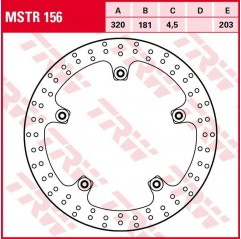 TRW LUCAS ZF TARCZA HAMULCOWA PRZÓD BMW F 800R '15-, S 1000XR '15-'19, R-NINE T '13-, R 1200R/RT '13-'18, R 1250R/RT '19-, (320X