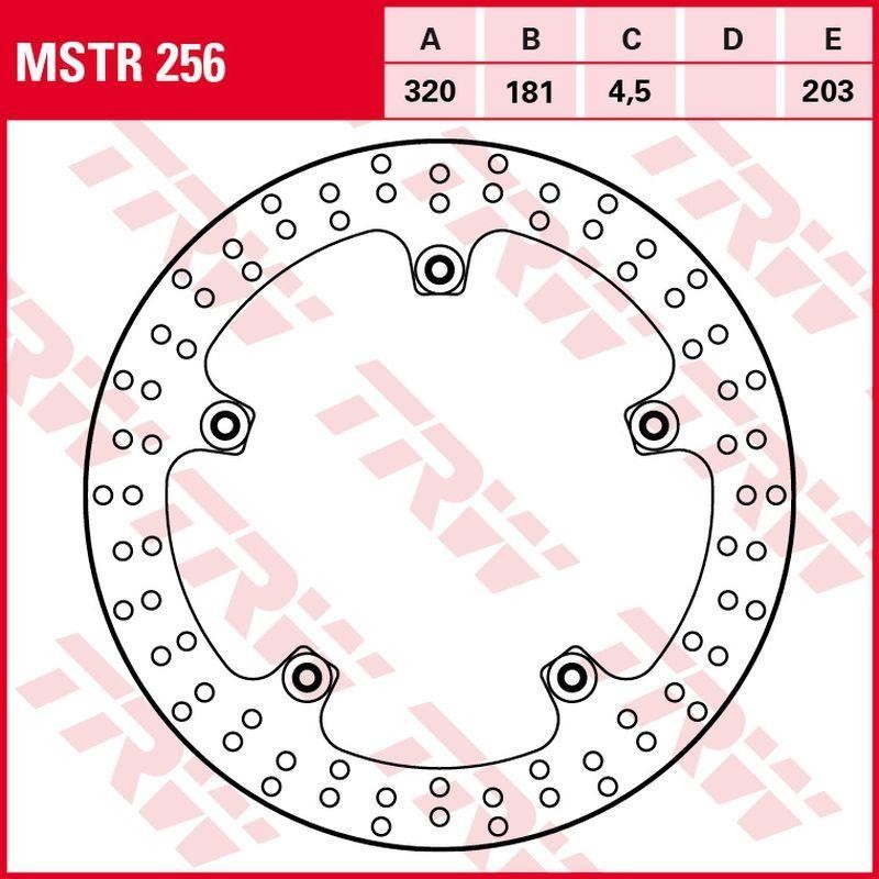 TRW LUCAS ZF TARCZA HAMULCOWA PRZÓD BMW F 800R '09-'14, F 800S '08-'10, F 800ST '08-'12, S 1000RR '19-, R 1200 HP2 '08-'10,