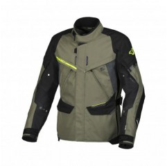 MACNA (2022) KURTKA MUNDIAL MOTORCYCLE JACKET GREEN/YELLOW KOLOR ZIELONY/CZARNY/ŻÓŁTY FLUO ROZMIAR 4XL