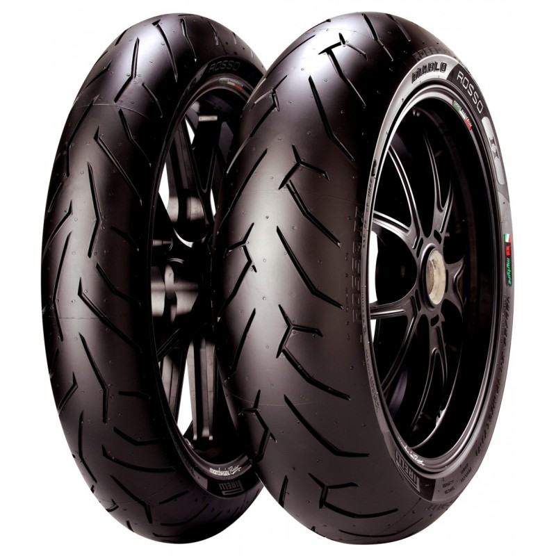 PIRELLI OPONA 190/55ZR17 DIABLO ROSSO II (75W) TL M/C TYŁ DOT 07/2022