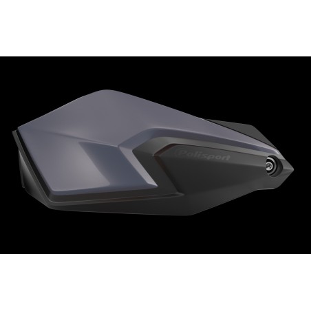 POLISPORT OSŁONY RĄK (HANDBARY) MODEL S-DUAL Z UNIWERSALNYM ZESTAWEM MONTAŻOWYM 22/28MM KOLOR SZARY