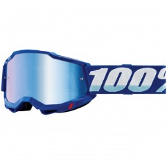 100 PROCENT (2022) FA20 ACCURI 2 GOGGLE BLUE - MIRROR BLUE LENS GOGLE ACCURI 2 KOLOR NIEBIESKI SZYBKA PRZEŹROCZYSTA STARY KOD: 5