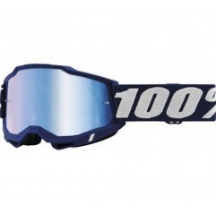 100 PROCENT (2022) FA20 ACCURI 2 GOGGLE DEEPMARINE - MIRROR BLUE LENS GOGLE ACCURI 2 KOLOR GRANATOWY SZYBKA NIEBIESKIE LUSTRO