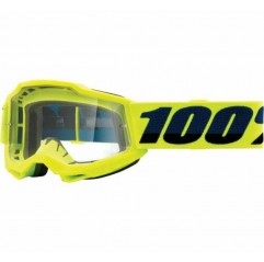 100 PROCENT (2022) FA20 ACCURI 2 YOUTH GOGGLE YELLOW - CLEAR LENS GOGLE ACCURI 2 YOUTH KOLOR ŻÓŁTY SZYBKA PRZEŹROCZYSTA STARY KO