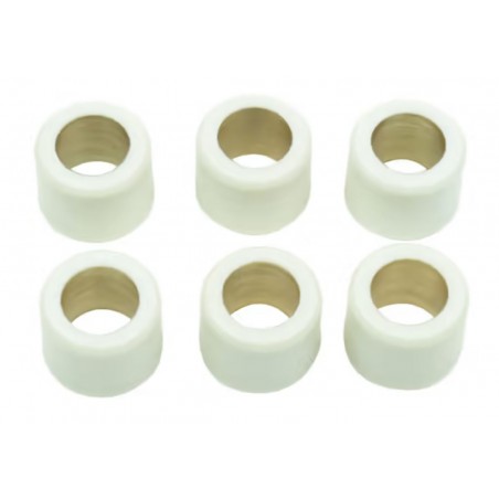 ATHENA 2022/05 ROLKI WARIATORA 6 SZT. 16 X 13 MM 9,5 GR. YAMAHA YQ/YW/YN/YM/JOG/YH/BWS 50, SUZUKI UX/UF/AY/AP/AH 50, PIAGGIO ZIP