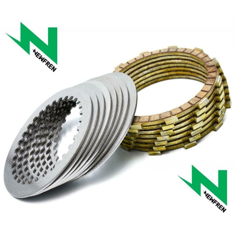NEWFREN TARCZE SPRZĘGŁOWE Z PRZEKŁADKAMI KAWASAKI KX 60 83-03, KX65 00-15 (EBS4438)