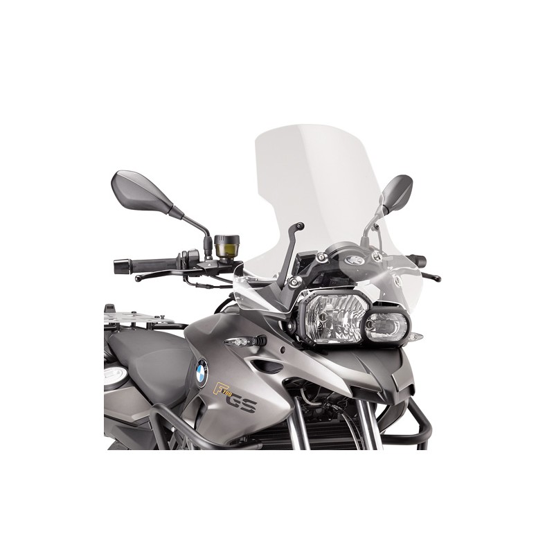 KAPPA SZYBA BMW F 650 GS / F 800 GS (08-17), F 700 GS (13-17) 50 X 49 CM PRZEZROCZYSTA - POTRZEBNE MOCOWANIE D5107KITK