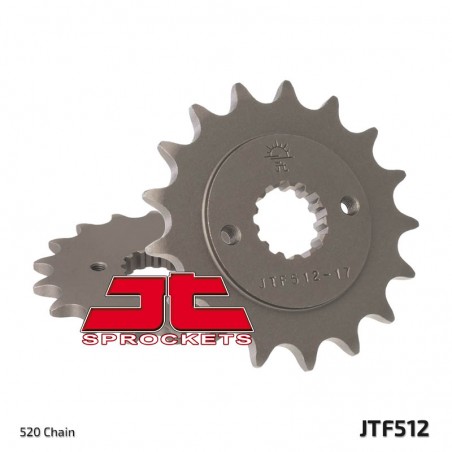 JT ZĘBATKA PRZEDNIA 525 16 KAWASAKI GPZ500S '87-'05 (JTF512.16)* (ŁAŃC. 520)