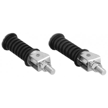 EMGO KOMPLET PODNÓŻKÓW PASAŻERA UNIWERSALNE 2 SZT. ( ŚRUBA 12MM Z NAKRĘTKĄ ) ( YAMAHA )