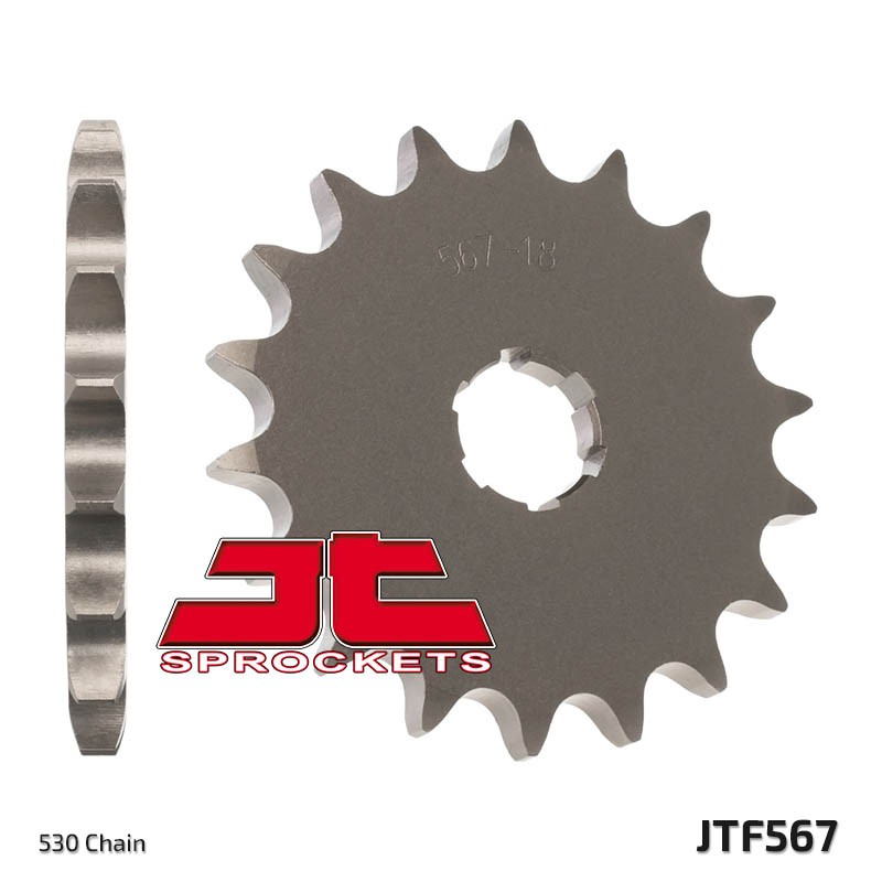 JT ZĘBATKA PRZEDNIA 567 17 YAMAHA XS 400 '78 (JTF567.17) (ŁAŃC. 530)