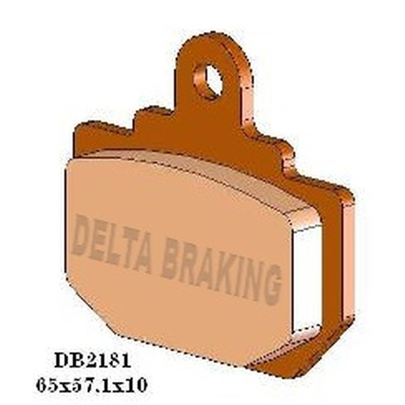 DELTA BRAKING 2022/06 KLOCKI HAMULCOWE TYŁ KH111 HONDA FL 350R ODYSSEY '85-'87, PILOT 400 R/RK/RL '89-'93