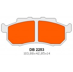 DELTA BRAKING 2022/06 KLOCKI HAMULCOWE PRZÓD KH476 / KH477 TRIUMPH ROCKET III 2500 '19-'22, HONDA MUV 700 BIG RED '09,