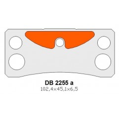 DELTA BRAKING 2022/06 KLOCKI HAMULCOWE LEWY PRZÓD POLARIS 570 RANGER CREW '17-'22, 1000 RANGER DIESEL '15-'22