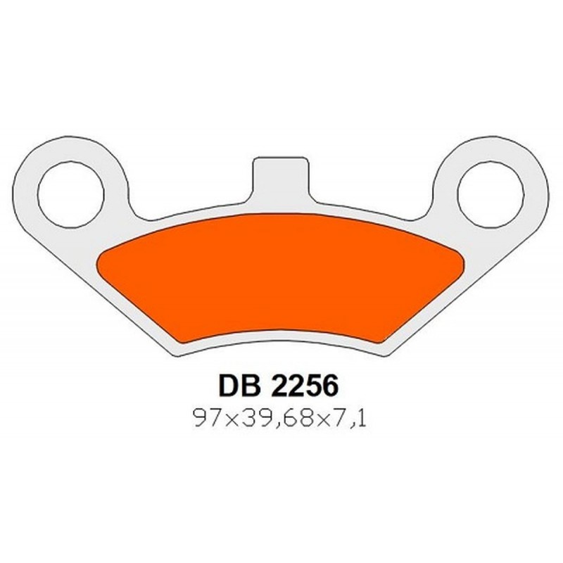 DELTA BRAKING 2022/06 KLOCKI HAMULCOWE PRZÓD KH453 CF MOTO CF 500/625/800 TERRALANDER '11-'15