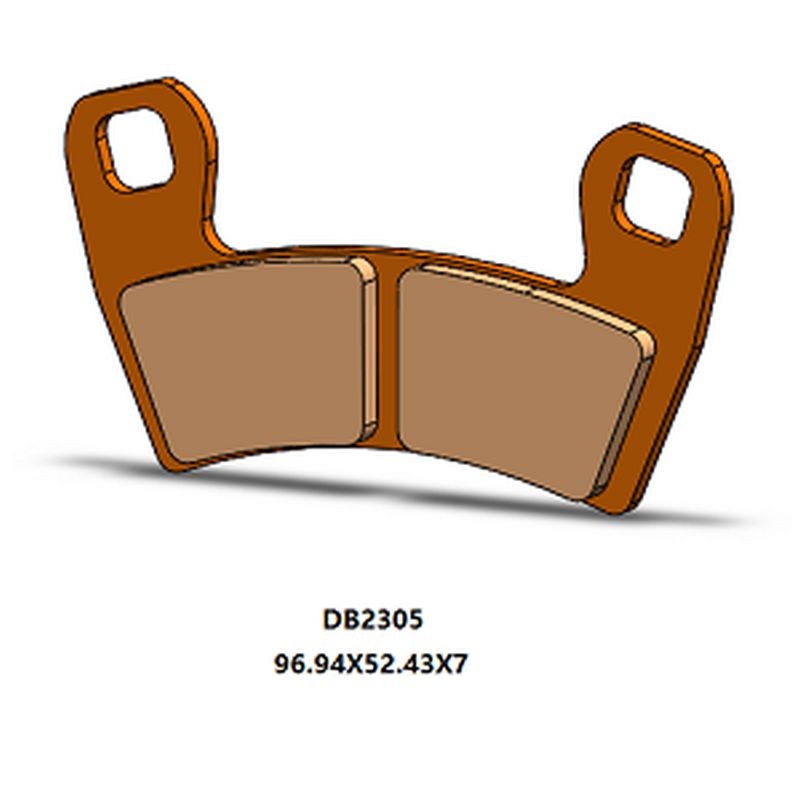 DELTA BRAKING 2022/06 KLOCKI HAMULCOWE PRZÓD KH657 POLARIS ACE 900 '17-'19, RZR 900 '15-'20, RZR 1000 '20-'22