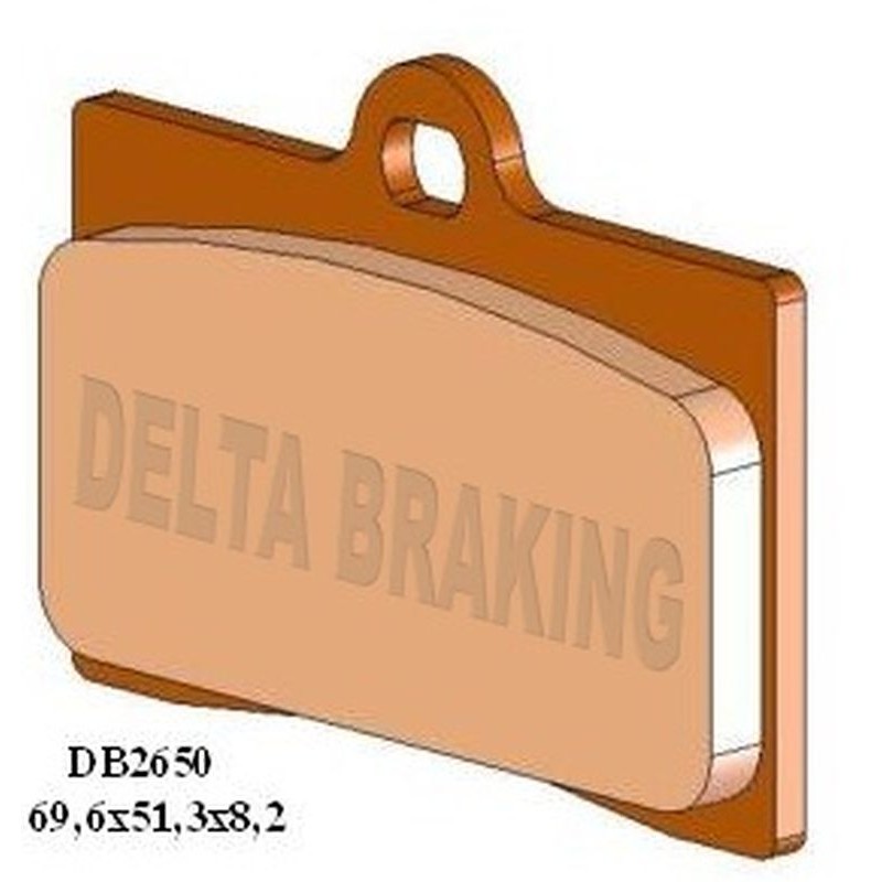 DELTA BRAKING 2022/06 KLOCKI HAMULCOWE PRZÓD KH95 APRILIA RS 50/125 '11-'20, CAGIVA MITO 125 '93-'10, DUCATI MONSTER 900 '93-'99