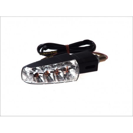 VICMA NOWY TOWAR 2022/05 KIERUNKOWSKAZ PRZÓD/TYŁ L/P, KOLOR KIERUNKOWSKAZU BIAŁY APRILIA PEGASO, RS, RXV, SXV, DERBI GPR, MULHAC