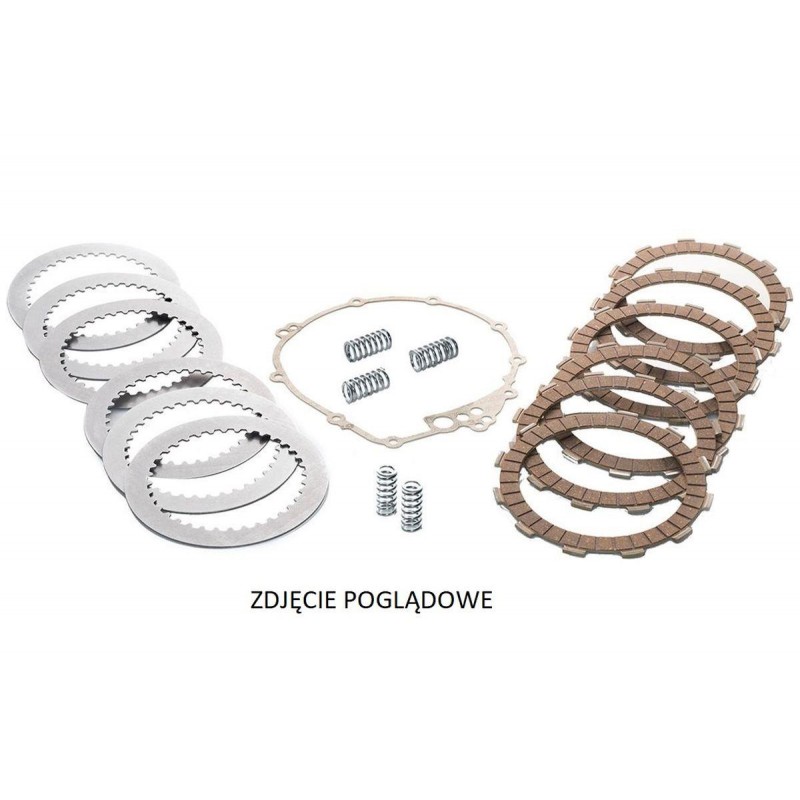 TRW LUCAS NOWY TOWAR 05/2022 SPRZĘGŁO KOMPLETNE SUPERKIT (TARCZE, PRZEKŁADKI, SPRĘŻYNY, USZCZELKA) SUZUKI GS 500E/F/U '89-'08