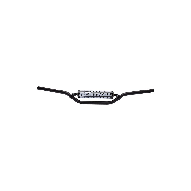 RENTHAL KIEROWNICA 7/8 CALA (22MM) MX MINI HANDLEBAR BLACK RC MINI PADDED KOLOR CZARNY Z GĄBKA