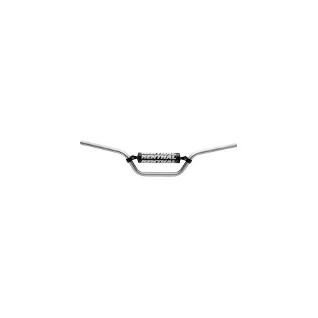 RENTHAL KIEROWNICA 7/8 CALA (22MM) ATV HANDLEBAR SILVER HONDA TRX 400/450 PADDED KOLOR SREBRNY Z GĄBKĄ