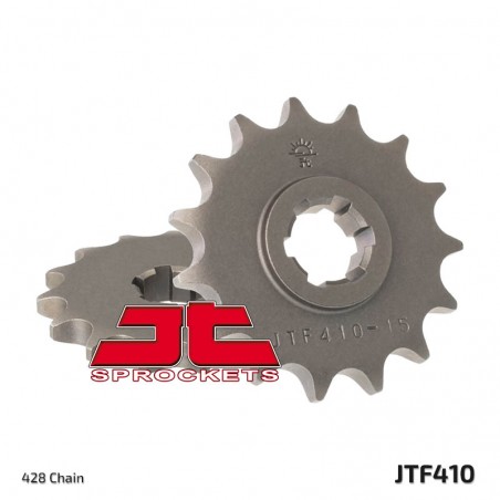 JT ZĘBATKA PRZEDNIA 799 13 SUZUKI GZ 125 '98-'11 (-1), GN 125, VL 125 INTRUDER (JTF410.13) (ŁAŃC. 428)