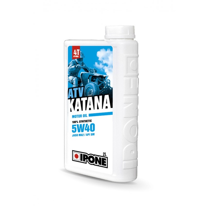 IPONE PROMOCJA KATANA ATV 5W40 OLEJ SILNIKOWY 100% OLEJ SILNIKOWY SYNTETYK 2L (ESTER, MA2) (AKC) (8)