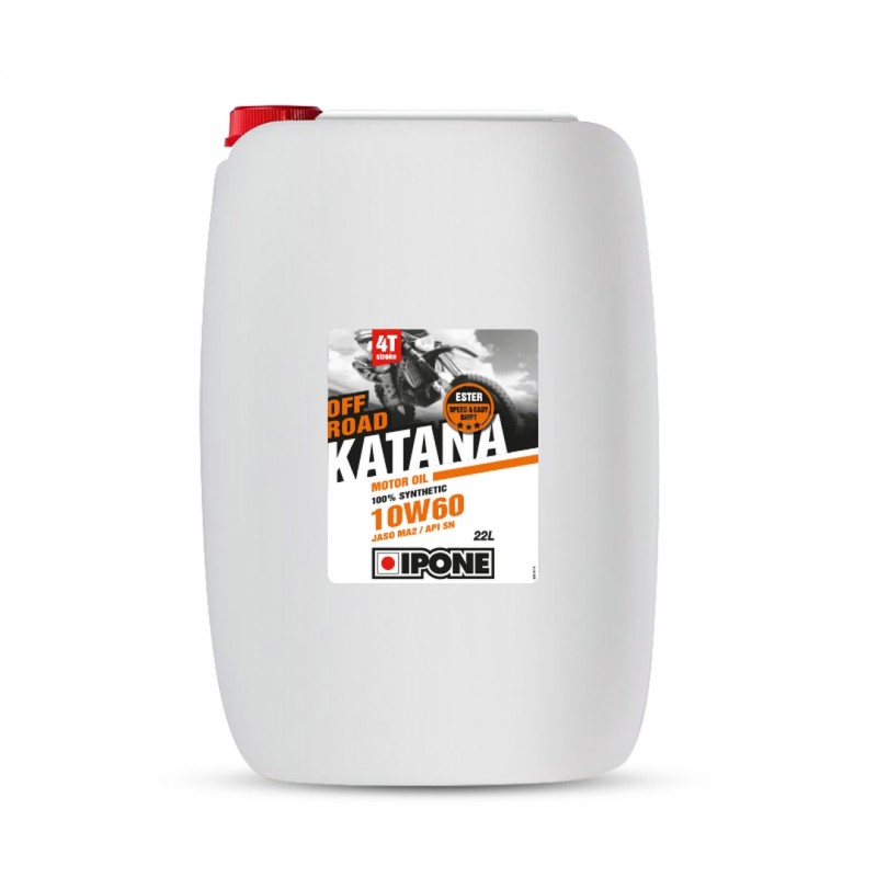 IPONE PROMOCJA KATANA OFF ROAD 10W60 OLEJ SILNIKOWY 100% SYNTETYK 22L (BECZKA) (ESTER, MA2) (800434) (AKC)