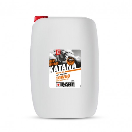 IPONE PROMOCJA KATANA OFF ROAD 10W60 OLEJ SILNIKOWY 100% SYNTETYK 22L (BECZKA) (ESTER, MA2) (800434) (AKC)