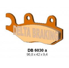 DELTA BRAKING KLOCKI HAMULCOWE YAMAHA SNOWMOBILE