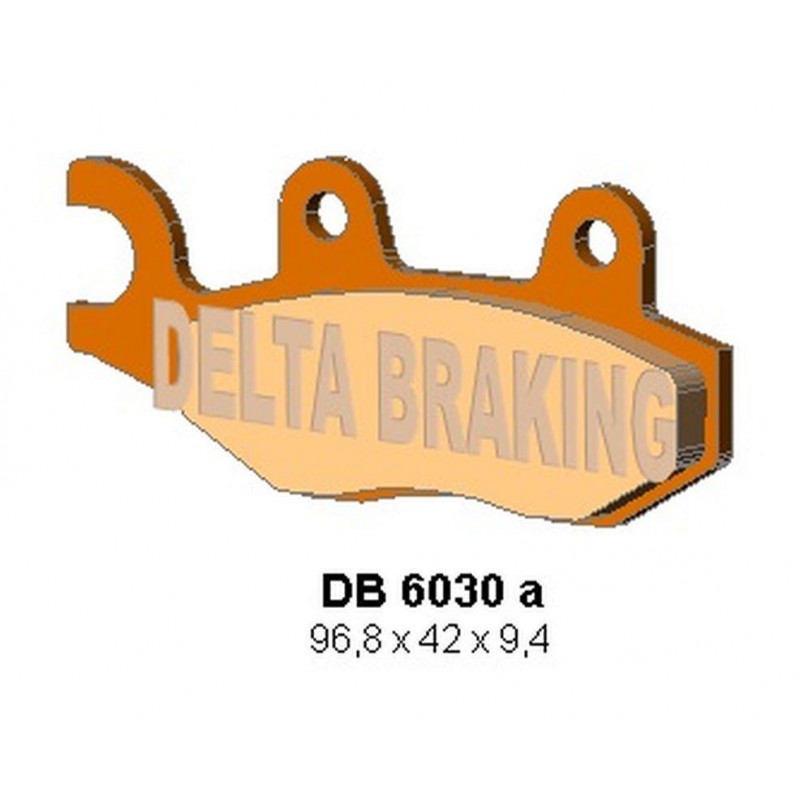 DELTA BRAKING KLOCKI HAMULCOWE YAMAHA SNOWMOBILE