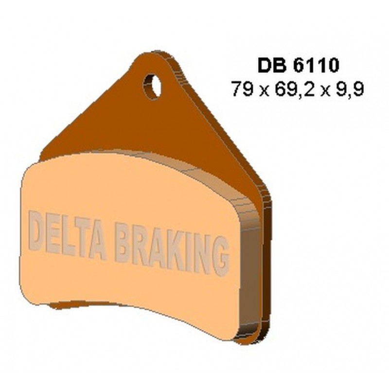 DELTA BRAKING KLOCKI HAMULCOWE ARCTIC CAT SNOWMOBILE