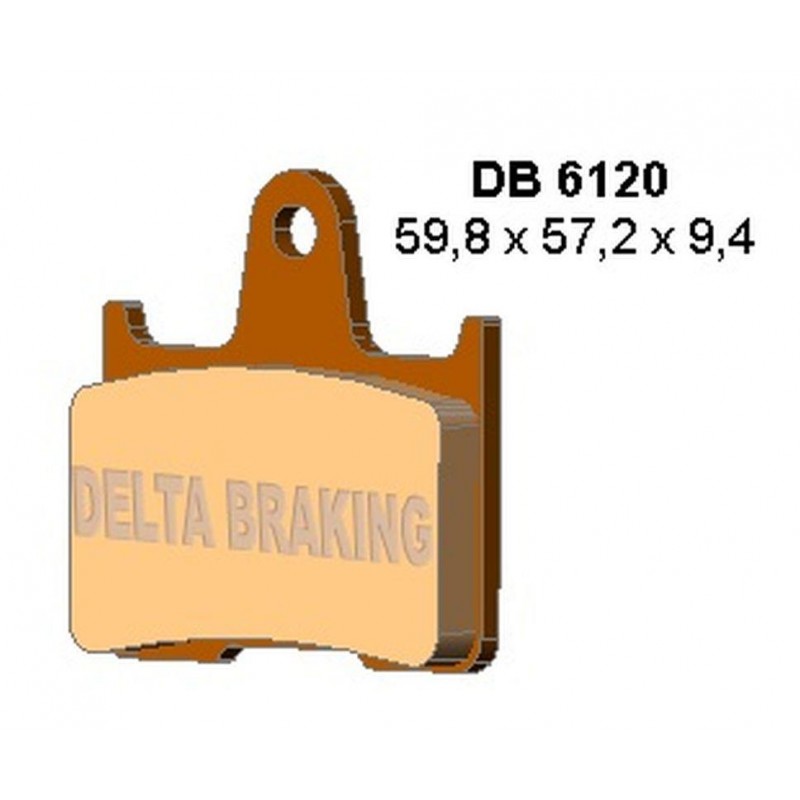 DELTA BRAKING KLOCKI HAMULCOWE YAMAHA SNOWMOBILE