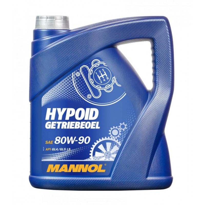 MANNOL HYPOID GETRIEBEOEL 80W90 API GL4/GL5 LS- OLEJ PRZEKŁADNIOWY MINERALNY 4L (80W-90)