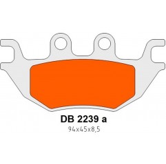 DELTA BRAKING 2022/01 KLOCKI HAMULCOWE KH686 TYŁ PRAWY/LEWY KAWASAKI KAF MULE 820 '15-'18, KAF MULE 1000 '16-'18