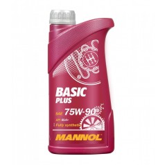 MANNOL BASIC PLUS 75W90 API GL4+ OLEJ PRZEKŁADNIOWY SYNTETYCZNY 1L (75W-90)